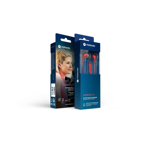 Audífonos Motorola Earbuds 2 In-ear Manos Libres Alámbricos