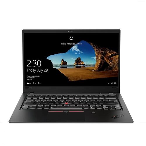 Laptop Lenovo X1 Carbon- 14"- Intel Core i7, 6ta gen- 8GB RAM- 240GB SSD- WINDOWS 10 Pro- Equipo Clase A, Reacondicionado..
