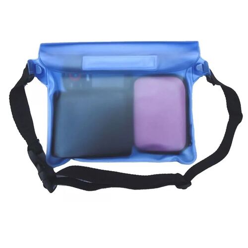 Bolsa Sumergible Celular Contra Agua Natación Cartera Llaves Roja
