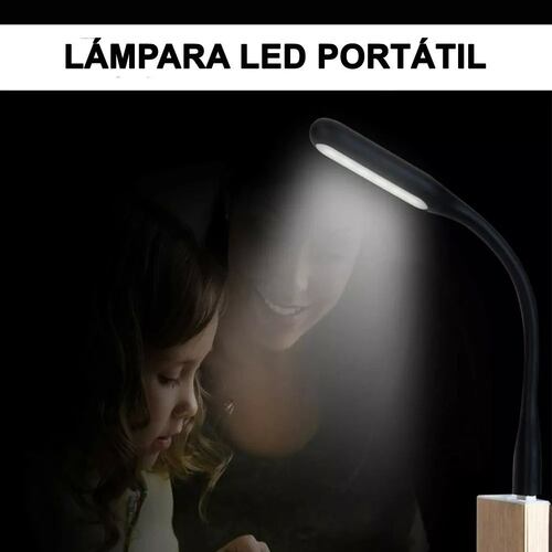 Flexible Usb Led Luz Mini Lámpara Portátil Escritorio.