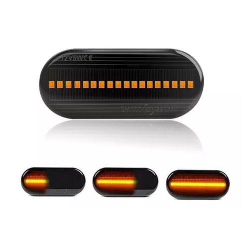 Luces Direccionales Secuenciales Para Vw Jetta Clásico Golf Polo Vento
