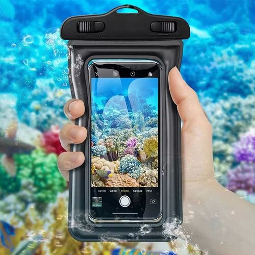 Paquete de 3 Fundas Protectoras Sumergibles Contra Agua Celular Con Flotador.