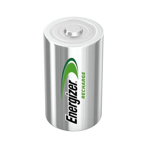 Pilas Energizer Recargables 2 Pzas Tamaño D 2500 mAh Gorda