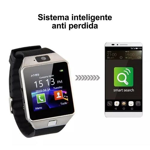 Smart Watch Dz09 Solo Tiene Bluetooth Reloj Inteligente Negro.