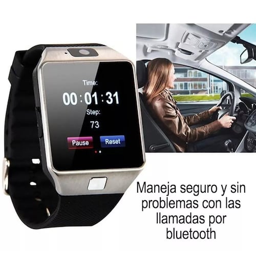 Smart Watch Dz09 Solo Tiene Bluetooth Reloj Inteligente Negro.