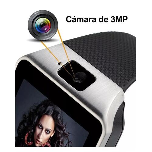 Smart Watch Dz09 Solo Tiene Bluetooth Reloj Inteligente Negro.