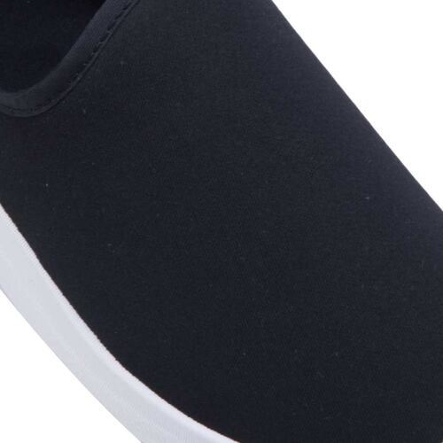 Tenis mocasín loafer de licra para mujer, color negro, marca Mirage, mod. 997869