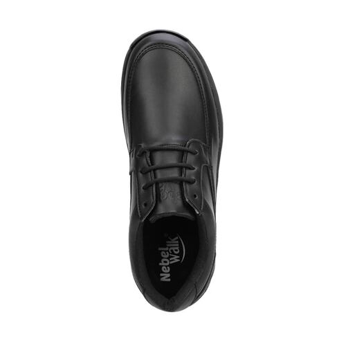 Zapato confort con burbuja de aire marca Nebel Walk, color negro, mod. 997822