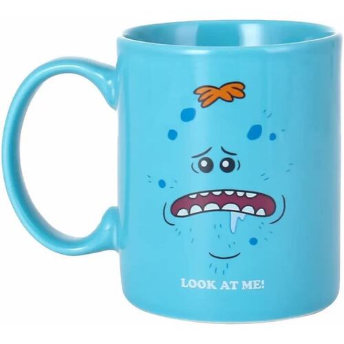 Taza Geek Industry Rick Y Morty, Mr. Meeseeks Mírame 330ml