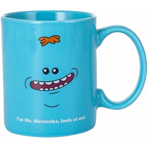 Taza Geek Industry Rick Y Morty, Mr. Meeseeks Mírame 330ml