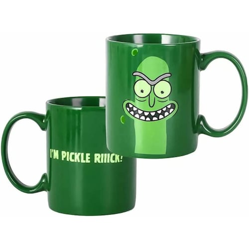 Taza Geek Industry Rick Y Morty, Rick Pepinillo 330ml