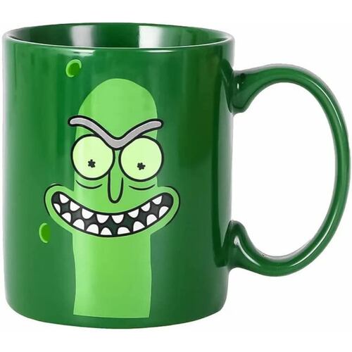 Taza Geek Industry Rick Y Morty, Rick Pepinillo 330ml