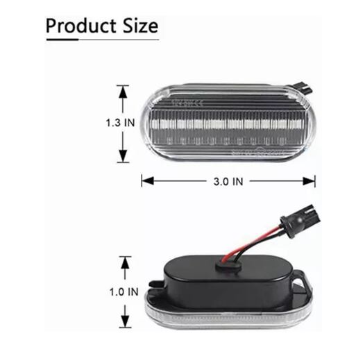 Par Cuarto Led Secuencial Vw Jetta Clásico Golf Clásico Beet