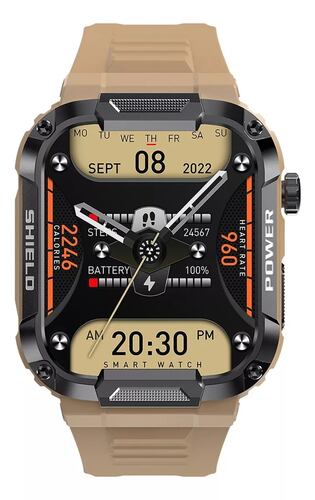 Smartwatch Mk66 Rough Bp Hr Spo2 FRALUGIO.