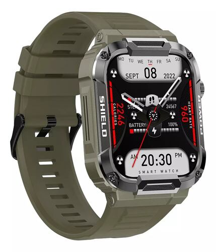Smartwatch Mk66 Rough Bp Hr Spo2 FRALUGIO.