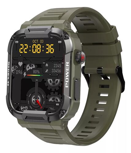 Smartwatch Mk66 Rough Bp Hr Spo2 FRALUGIO.