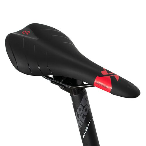 Bicicleta Belfort Coatl Rabe R27 T17 Plata Rojo 2024.
