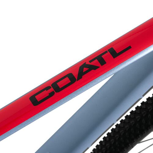 Bicicleta Belfort Coatl Rabe R27 T17 Plata Rojo 2024.