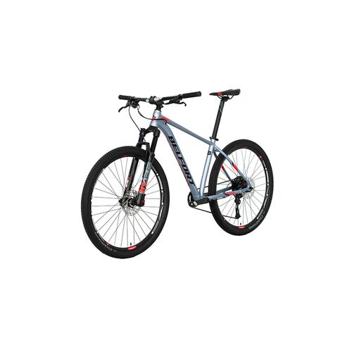 Bicicleta Belfort Coatl Rabe R27 T17 Plata Rojo 2024.
