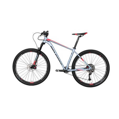 Bicicleta Belfort Coatl Rabe R27 T17 Plata Rojo 2024.