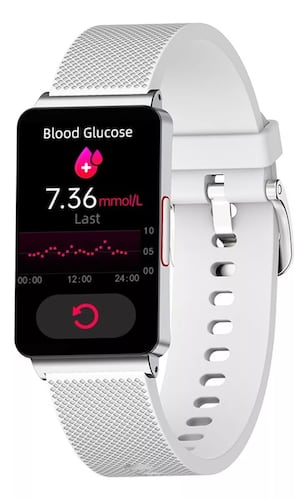 Reloj Inteligente Ep08 Mide Glucosa Ecg Spo2 Fralugio .