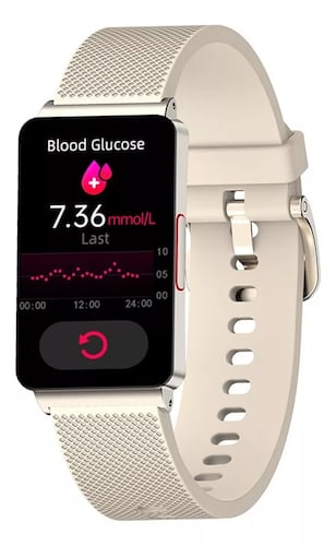 Reloj Inteligente Ep08 Mide Glucosa Ecg Spo2 Fralugio .