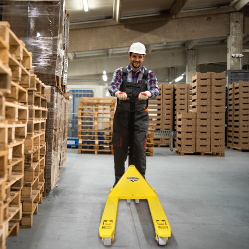 Patin Hidraulico Para Tarima Traspaleta 2.5 Toneladas Montacargas