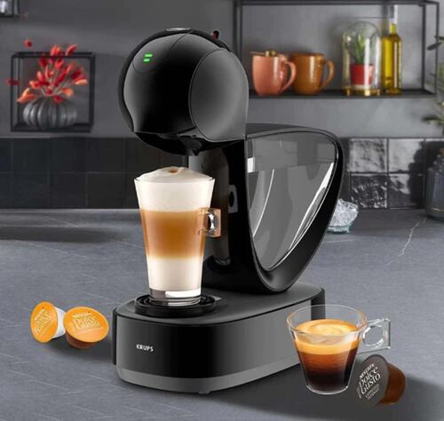 Cafetera de Cápsulas Krups Dolce Gusto Negra KP2708MX