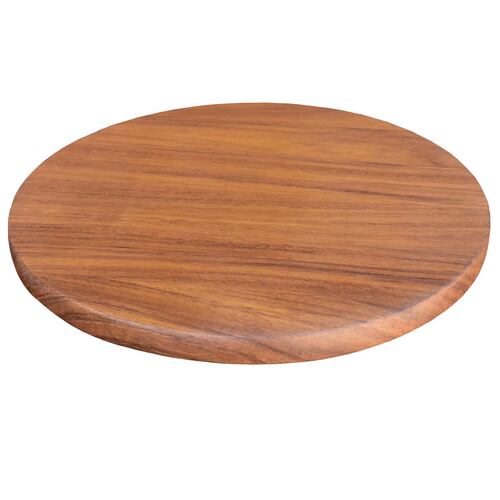 Charola giratoria de Madera Parota Redonda,Lazzy Susan Hogare Para servir alimentos, Centro de mesa, Uso profesional y casero, Madera fina, Resistente, Duradera, Diseño elegante, 38 cm.