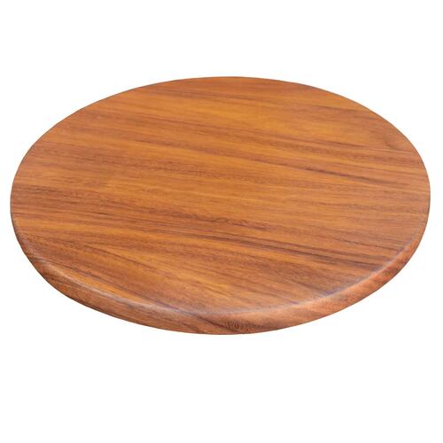 Charola giratoria de Madera Parota Redonda,Lazzy Susan Hogare Para servir alimentos, Centro de mesa, Uso profesional y casero, Madera fina, Resistente, Duradera, Diseño elegante, 38 cm.