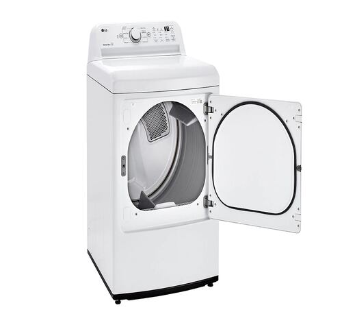 Secadora de gas LG DT25WTGK con Sensor de secado Sensor Dry y SmartDiagnosis, 25 Kg - Color blanco