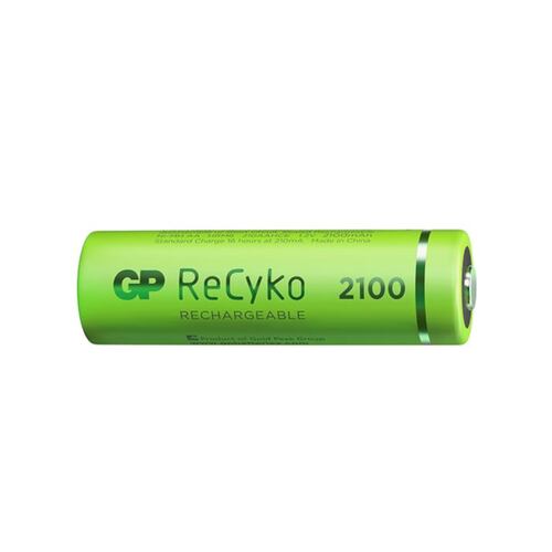 Pilas Baterías Recargables GP tamaño AA de 2,100mAh 8 piezas