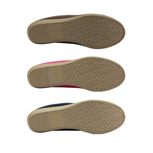 Kit de 3 pares de ballerinas con moño para mujer, marca Mirage, mod. 1088107