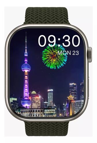 Reloj Inteligente Smartwatch Hk9 Pro Mide Glucosa FRALUGIO.