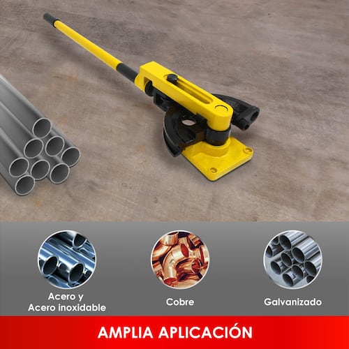 Dobladora Tubo Manual 3/8 A 1 Pulgada Industrial 7 Discos