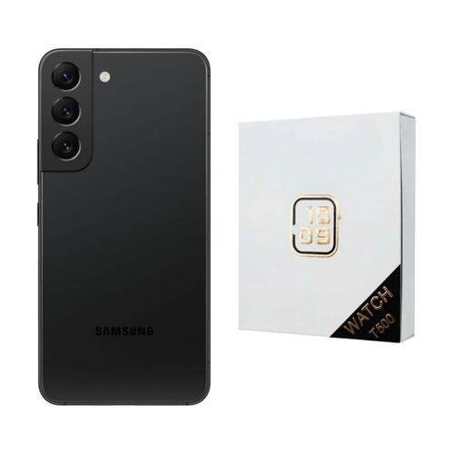 Samsung S22 Plus 128GB Negro Reacondicionado Grado A + Reloj Genérico