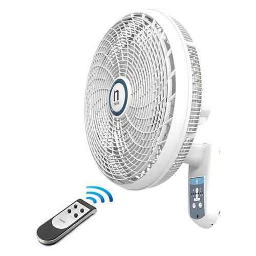 Ventilador de Pared 18" NAVIA CR018P Control Remoto Silencioso