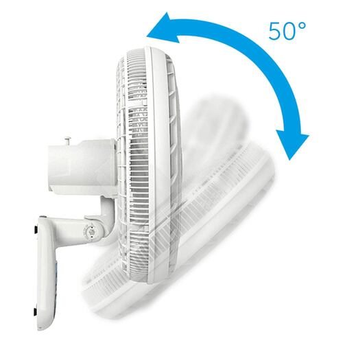 Ventilador de Pared 18" NAVIA CR018P Control Remoto Silencioso