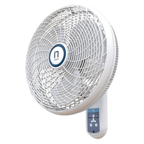 Ventilador de Pared 18" NAVIA CR018P Control Remoto Silencioso