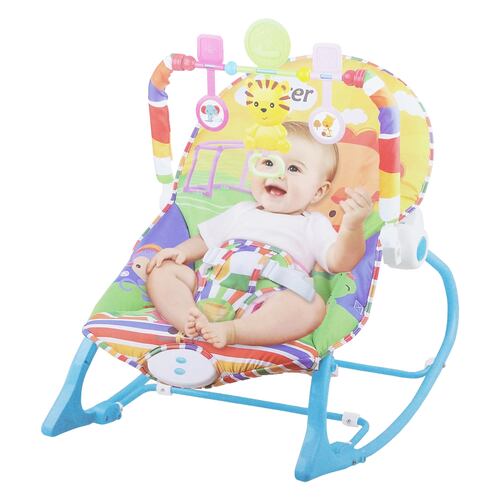 Silla Para Bebe Bouncer Mecedora Infant to Toddler Rocker Azul .