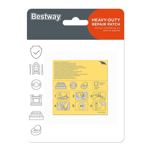 Parche Reparador De Inflables 10 Pzas Transparentes Bestway