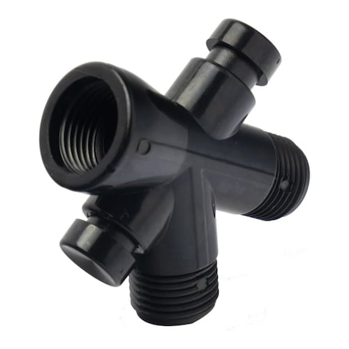 Meer Faucets by CNX - Kit Completo de Regadera y Accesorios para Baño Negro Mate - Incluye Regadera con Cuello, Telefono, Mezcladora, Resumidero, Desviador, Portarollos de Papel y 3 Toalleros.