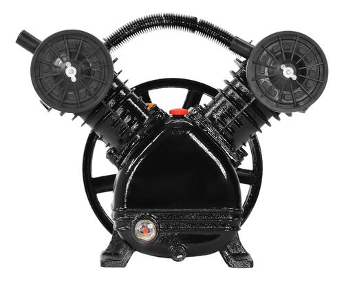 Cabezal Para Compresor 3hp 2 Cilindros En W 115 Psi 1050 Rpm