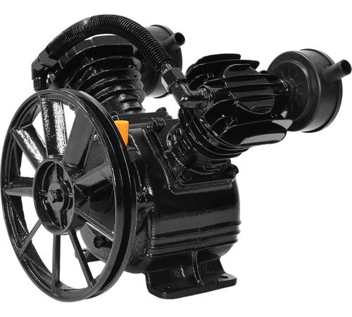 Cabezal Para Compresor 3hp 2 Cilindros En W 115 Psi 1050 Rpm