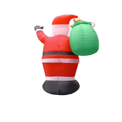 Inflable de Navidad Navideño SANTA CLAUS MEGA gigante con led 4m