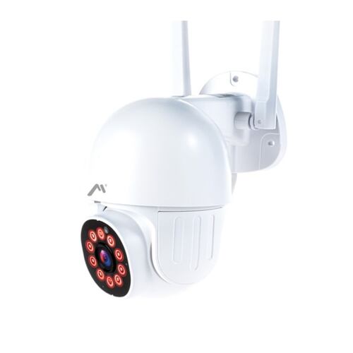 Cámaras Seguridad Vigilancia WiFi Exterior Robotizada 2 PIEZAS.