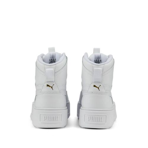 Tenis Casual Puma Karmen Rebelle Mid Blanco Dama 387213 01