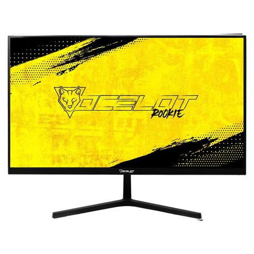 Monitor LED de 27'' Ocelot Gaming OM-E27, Full HD, 75 Hz, 5 ms, HDMI/VGA, Negro.