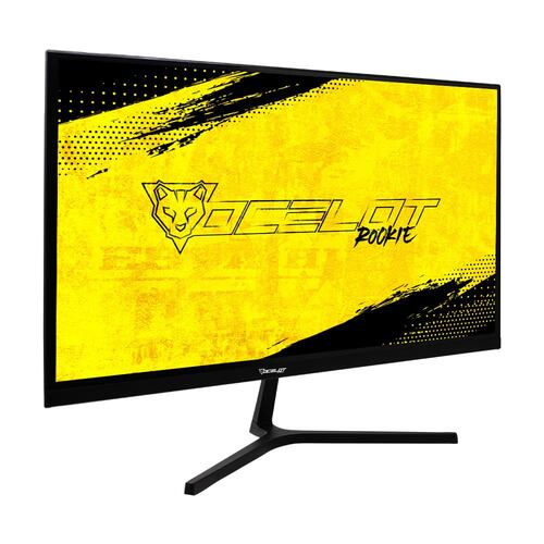 Monitor LED de 27'' Ocelot Gaming OM-E27, Full HD, 75 Hz, 5 ms, HDMI/VGA, Negro.