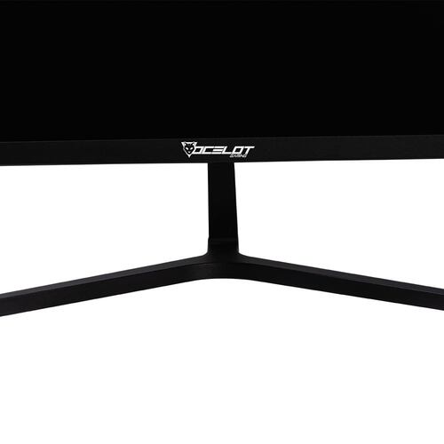 Monitor LED de 27'' Ocelot Gaming OM-E27, Full HD, 75 Hz, 5 ms, HDMI/VGA, Negro.